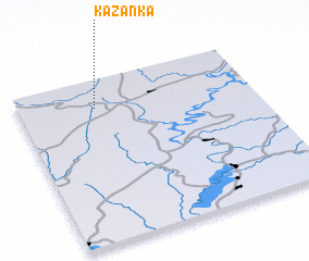 3d view of Kazanka