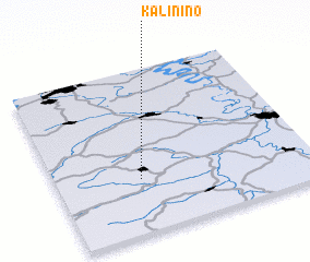 3d view of Kalinino