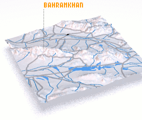 3d view of Bahrāmkhān