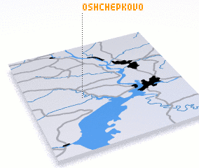 3d view of Oshchepkovo