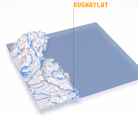3d view of Rughaylāt