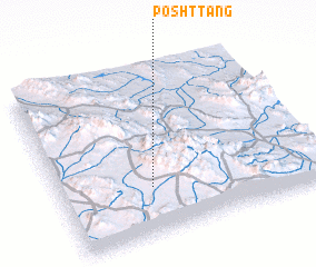 3d view of Posht Tang