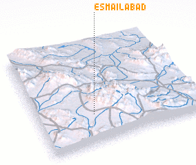 3d view of Esmā‘īlābād