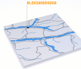 3d view of Aleksandrovka