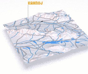 3d view of Kahnūj