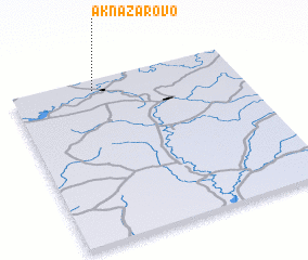 3d view of Aknazarovo