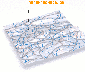 3d view of Oveh Moḩammad Jān