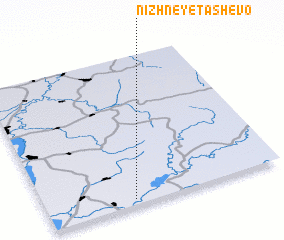 3d view of Nizhneye Tashevo