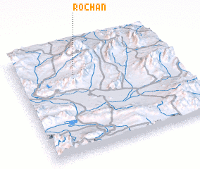 3d view of Rochān