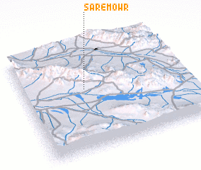 3d view of Sar-e Mowr