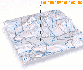3d view of Tolombeh-ye Akbar Khān