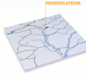 3d view of Novonikolayevka