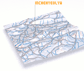 3d view of Īncheh-ye ‘Olyā