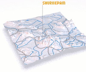 3d view of Shūrk-e Pā\