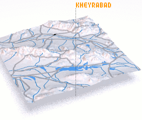 3d view of Kheyrābād