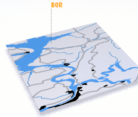 3d view of Bor