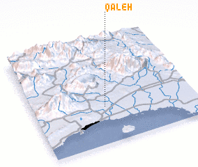 3d view of Qal‘eh