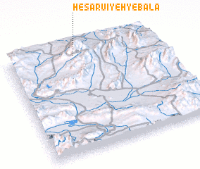 3d view of Ḩeşārū\