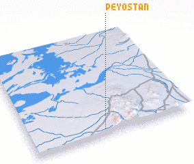 3d view of Pey Ostān