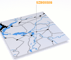 3d view of Uzbekova