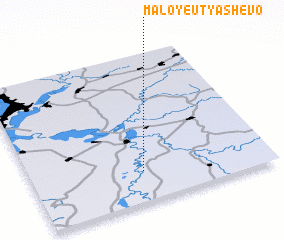 3d view of Maloye Utyashevo