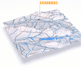 3d view of Deh ‘Abbās