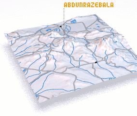 3d view of Ābdūn Raz-e Bālā