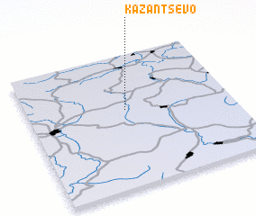 3d view of Kazantsevo