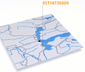 3d view of Ostyatskovo