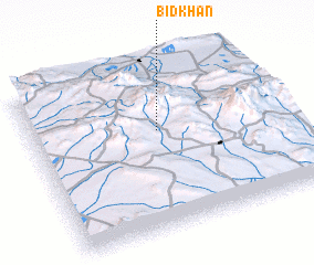 3d view of Bīd Khān