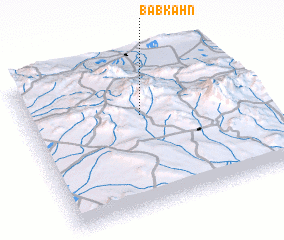 3d view of Bāb Kahn