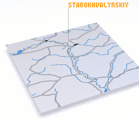 3d view of Starokhvalynskiy