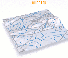 3d view of Amīrābād