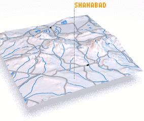 3d view of Shāhābād