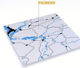 3d view of Pushkino