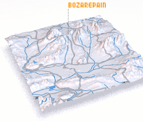 3d view of Bozār-e Pā\