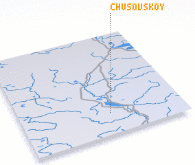 3d view of Chusovskoy