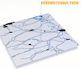 3d view of Verkhniy Shavlyash