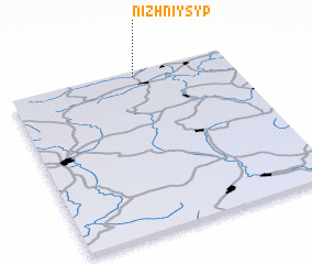 3d view of Nizhniy Syp