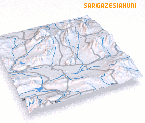 3d view of Sargaz-e Sīāhūnī