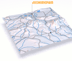 3d view of Jūshūr-e Pā\