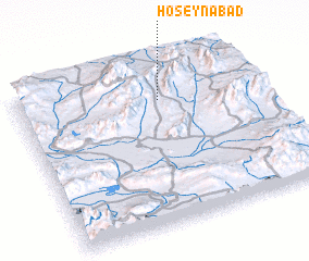 3d view of Ḩoseynābād