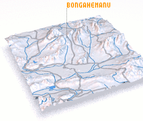 3d view of Bongāh-e Mānū