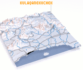 3d view of Kūlaqān-e Kūchek