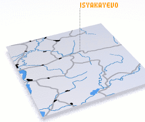 3d view of Isyakayevo