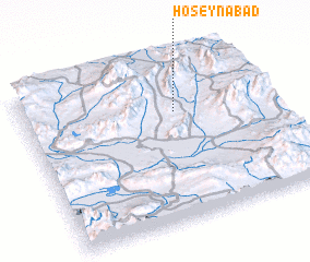 3d view of Ḩoseynābād