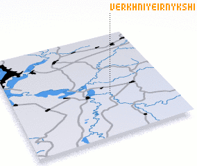 3d view of Verkhniye Irnykshi