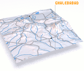 3d view of Ghālebābād