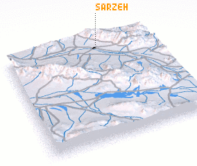 3d view of Sarzeh