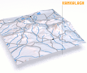 3d view of Kam Kalāgh